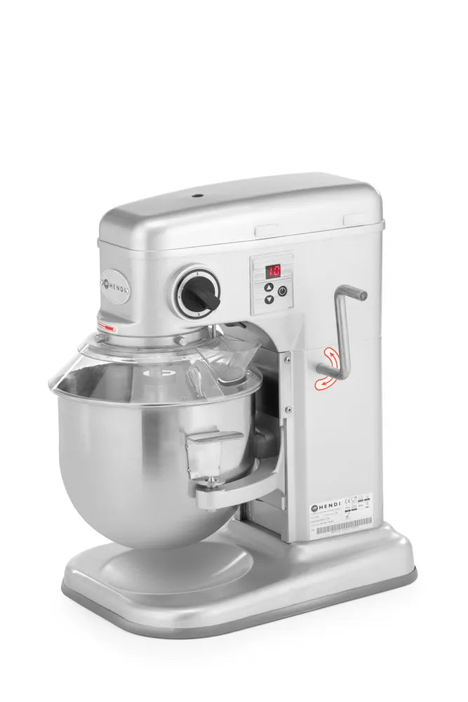 Planetenrührer, HENDI, Kitchen Line, 7L, Silber, 220-240V/650W, 317x440x(H)490mm