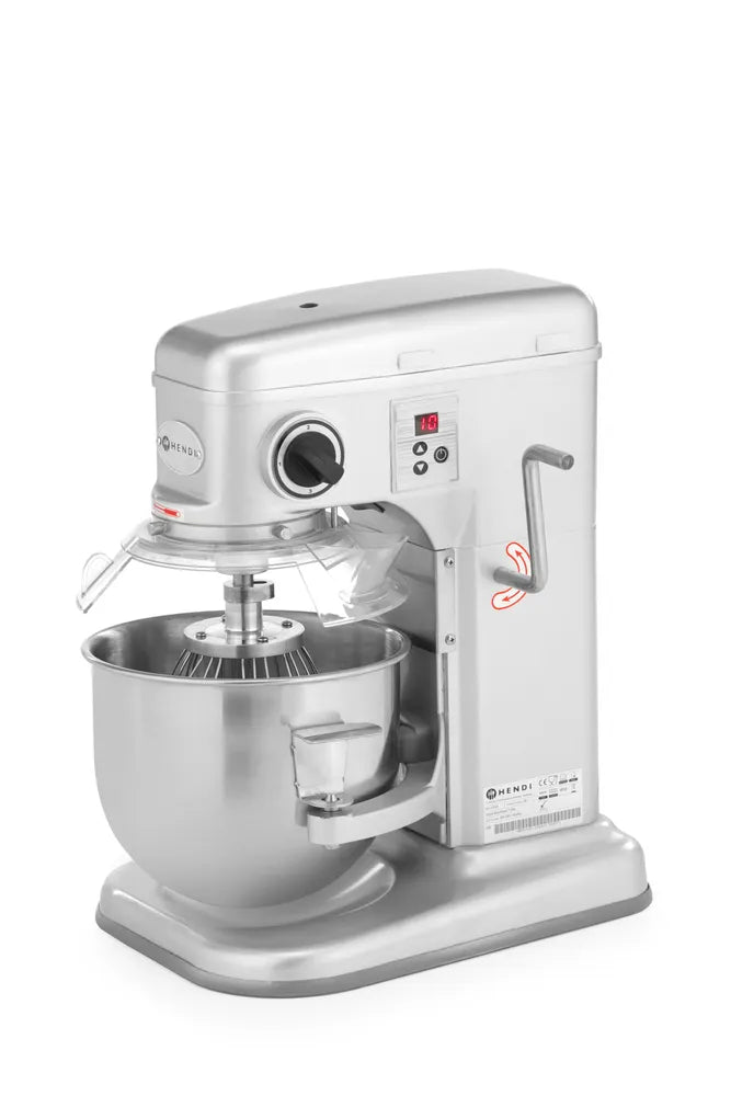 Planetenrührer, HENDI, Kitchen Line, 7L, Silber, 220-240V/650W, 317x440x(H)490mm