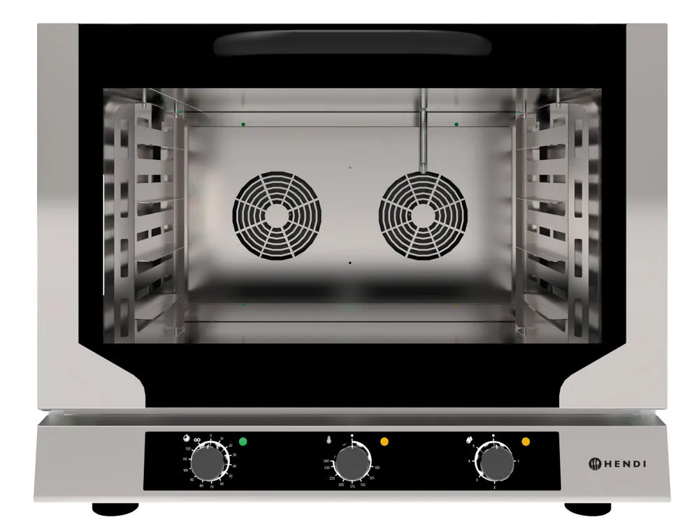 Heißluftofen mit Beschwadung, HENDI, Evolution, 400V/6400W, 783x755x(H)634mm
