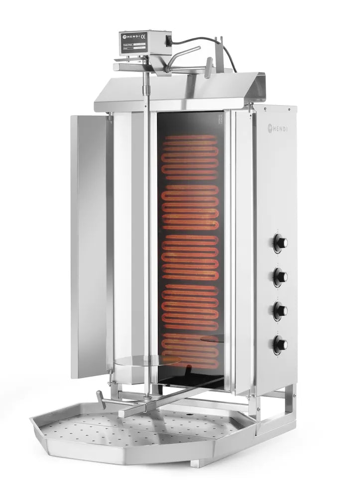 Elektrischer Kebab-Grill, HENDI, Profi Line, 400V/7200W, 7,2kW, 550x700x(H)1120mm
