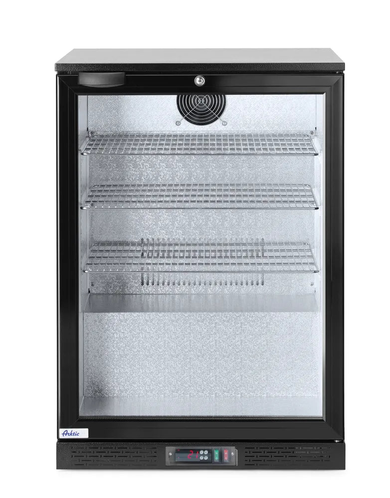 Bar-Kühlschrank eintürig, Arktic, 105L, Schwarz, 220-240V/120W, 600x530x(H)865mm