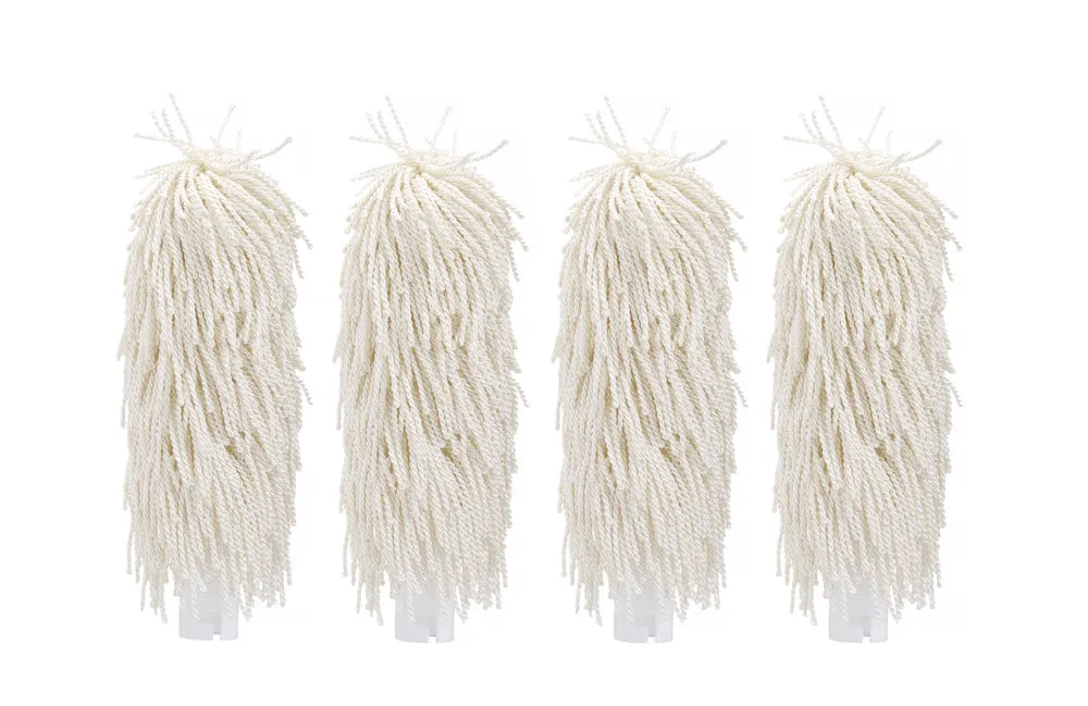 Bürsten für Glaspolierer – 2 Stück, HENDI, Mittel, Weiß, 205x55mm