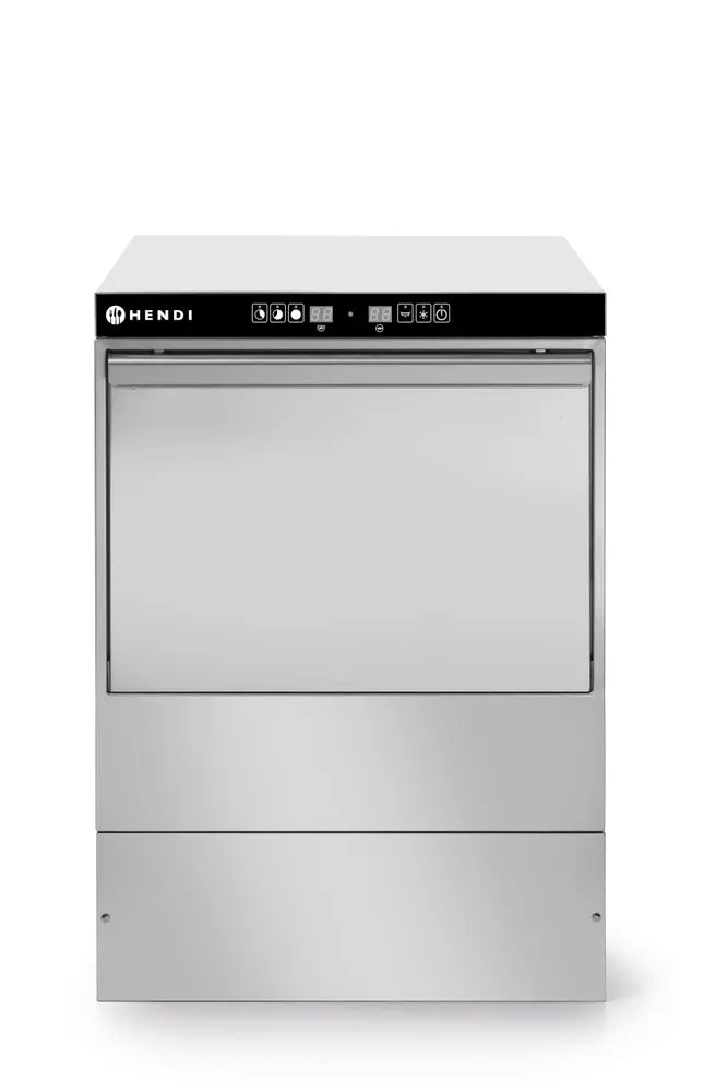 Geschirrspüler 40x40 - elektronische Steuerung, HENDI, 230V/2800W, 470x510x(H)710mm