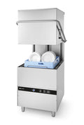 Haubengeschirrspüler 50x50 - elektromechanische Steuerung, HENDI, 400V/8600W, 745x900x(H)1406mm