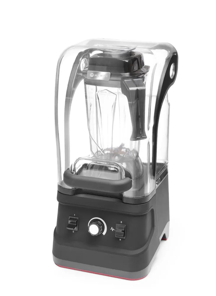 Mixer mit Schallschutzhaube, HENDI, 2,5L, Schwarz, 220-240V/1680W, 250x300x(H)540mm