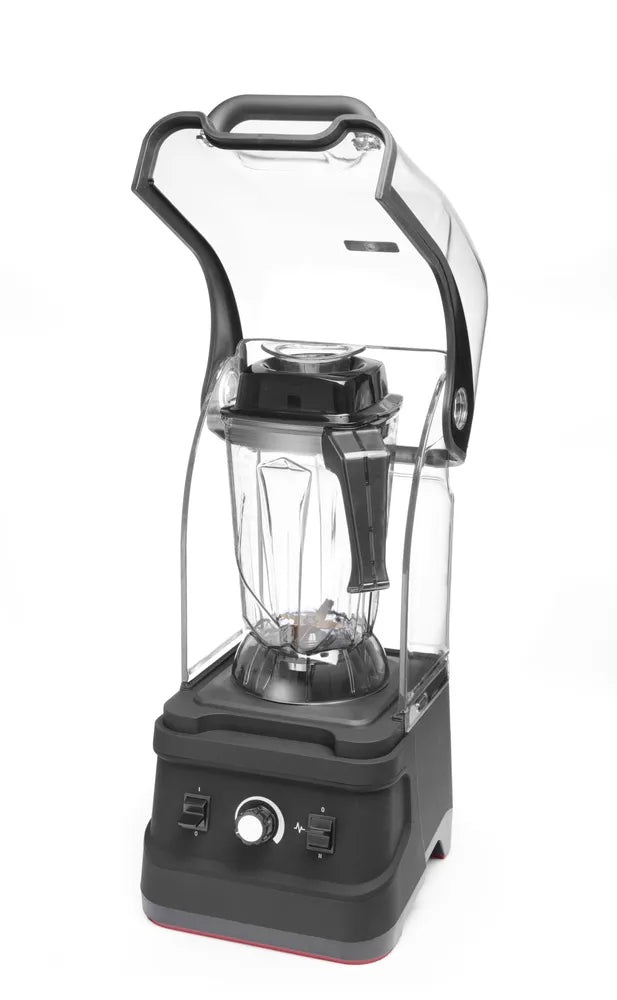 Mixer mit Schallschutzhaube, HENDI, 2,5L, Schwarz, 220-240V/1680W, 250x300x(H)540mm