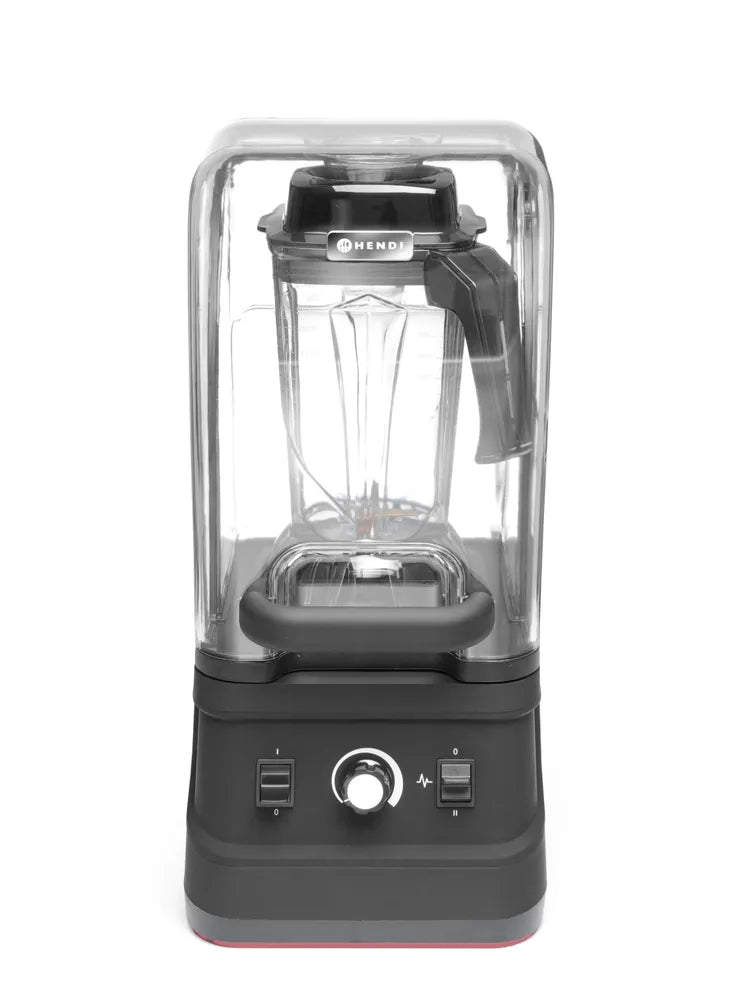 Standmixer mit Schallgehäuse und BPA-freiem Behälter, HENDI, 230V/1680W, 250x300x(H)540mm