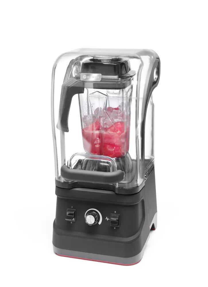 Standmixer mit Schallgehäuse und BPA-freiem Behälter, HENDI, 230V/1680W, 250x300x(H)540mm