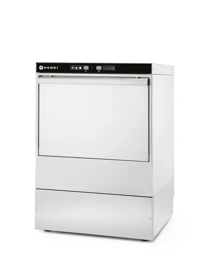 Geschirrspüler 50x50 - elektronische Steuerung, HENDI, 400V/6600W, 570x600x(H)830mm