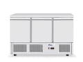 Kühltisch, dreitürig Kitchen Line 380L, Arktic, 230V/220W, 1375x700x(H)890mm