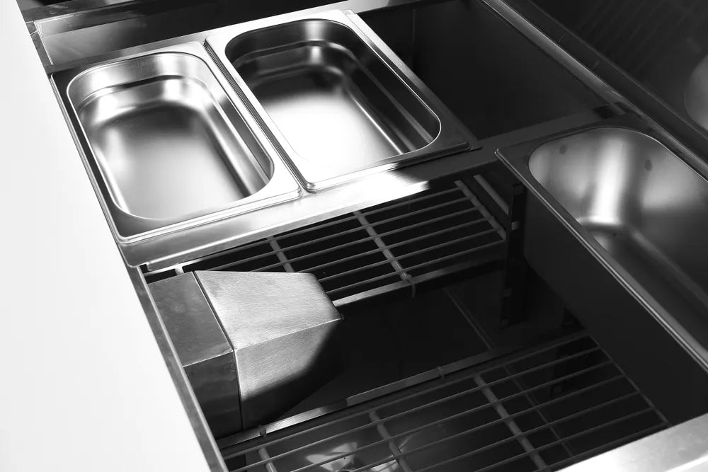 Saladette, zweitürig 300L, Arktic, 230V/310W, 912x702x(H)888mm