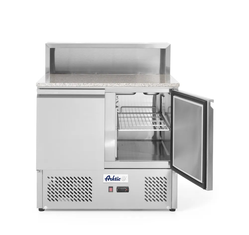 Pizzatisch, zweitürig 300 L, Arktic, 230V/310W, 900x700x(H)1110mm