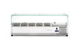Aufsatz-Kühlvitrine Gastronorm 1/4, Arktic, 5x GN 1/4, 230V/180W, 1205x335x(H)460mm