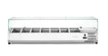 Aufsatz-Kühlvitrine Gastronorm 1/3, Arktic, 7x GN 1/3, 230V/180W, 1605x420x(H)460mm