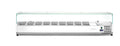 Aufsatz-Kühlvitrine Gastronorm 1/3, Arktic, 9x GN 1/3, 230V/180W, 2005x420x(H)456mm