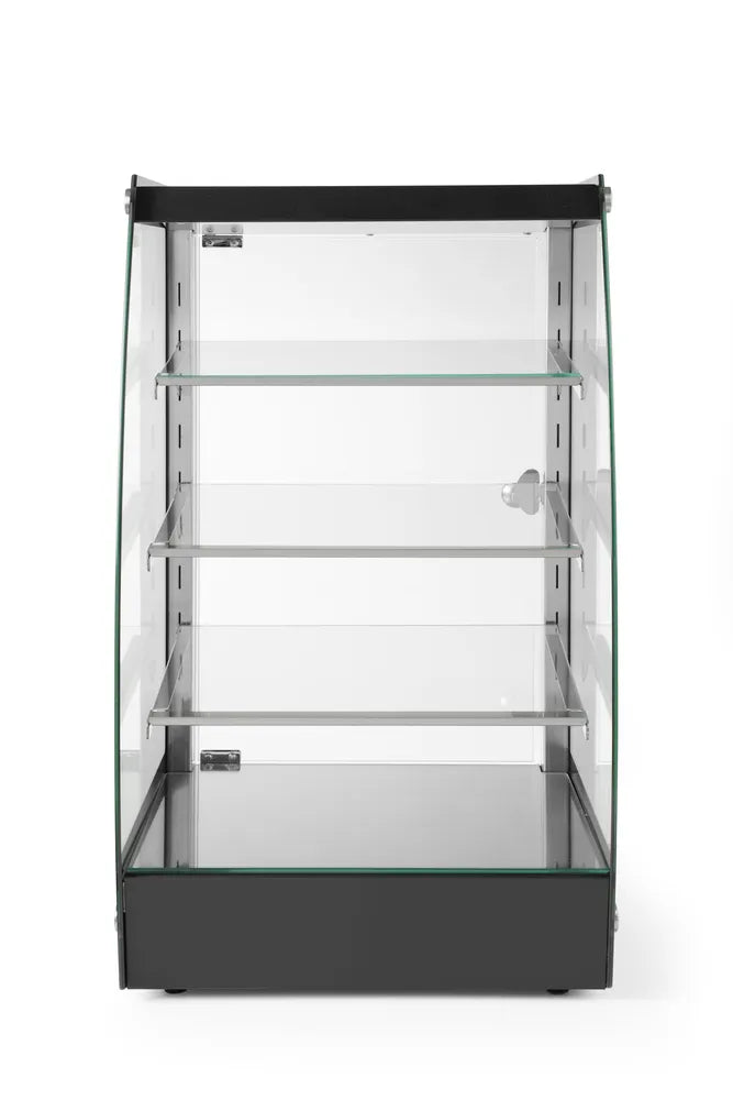Offene Vitrine mit Regalablagen 75 L, HENDI, 230V/2W, 415x390x(H)716mm