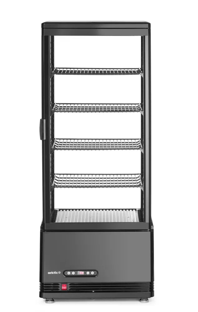 Aufsatz-Kühlvitrine 98 Liter, Arktic, weiß, 230V/210W, 444x397x(H)1100mm
