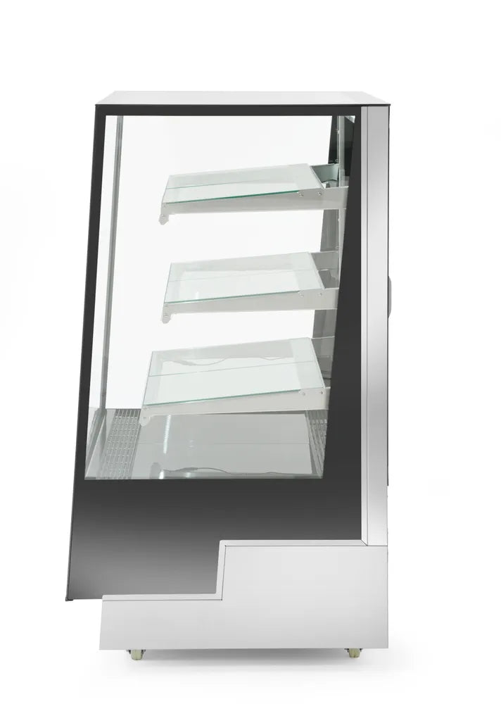 Kühlvitrine mit 3 geneigten Regalen, Arktic, 300L, 230V/480W, 650x833x(H)1460mm