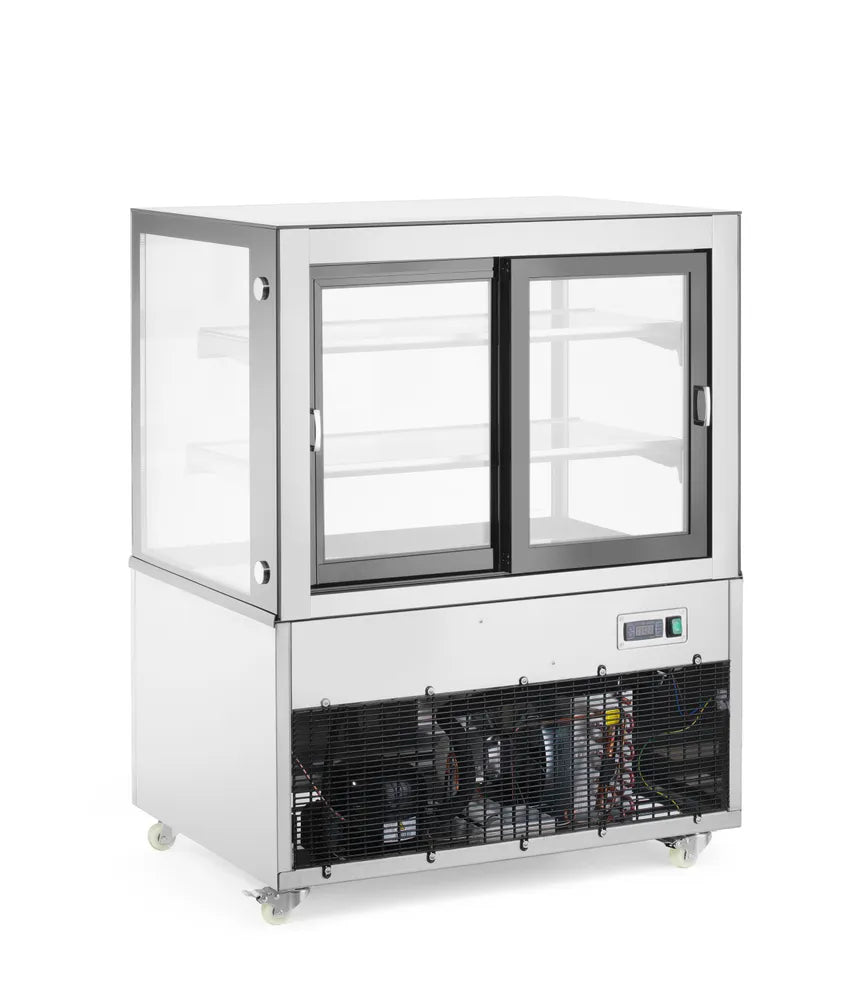 Kühlvitrine mit 2 Regalen, Arktic, 300L, 230V/480W, 994x677x(H)1230mm