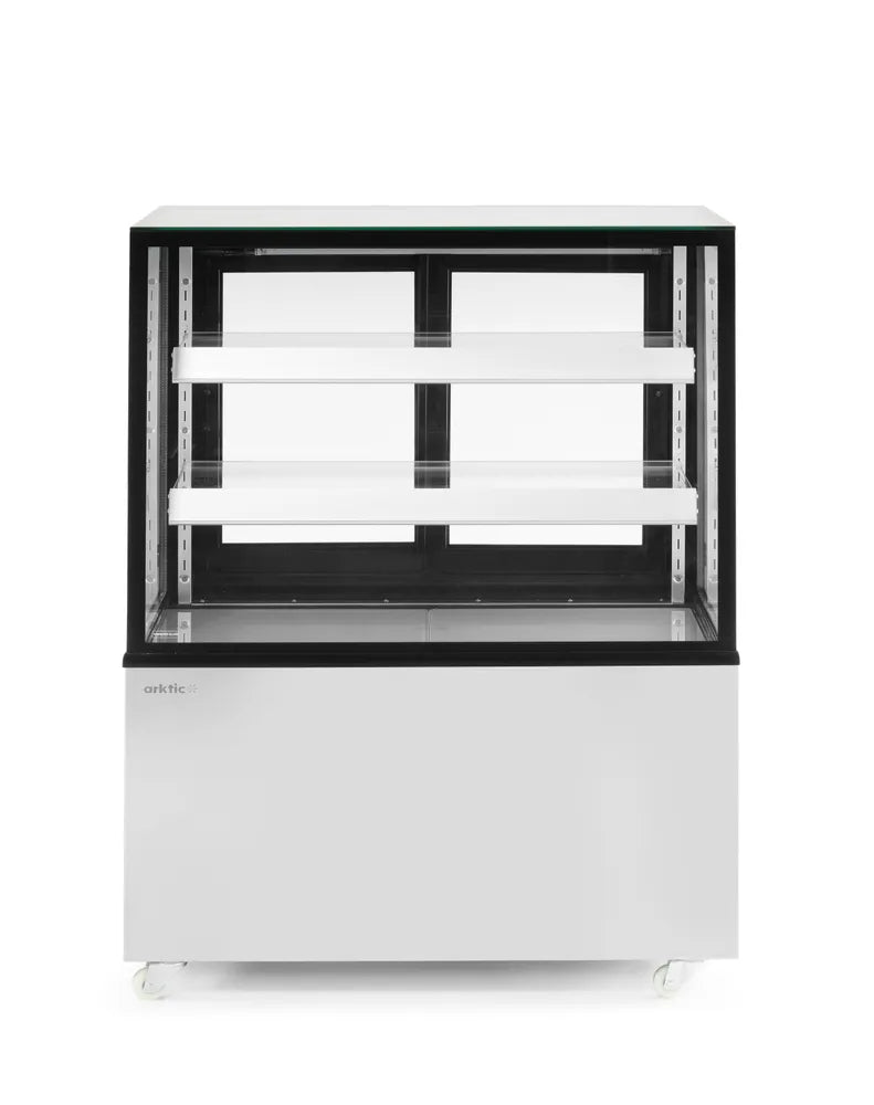 Kühlvitrine mit 2 Regalen, Arktic, 300L, 230V/480W, 994x677x(H)1230mm