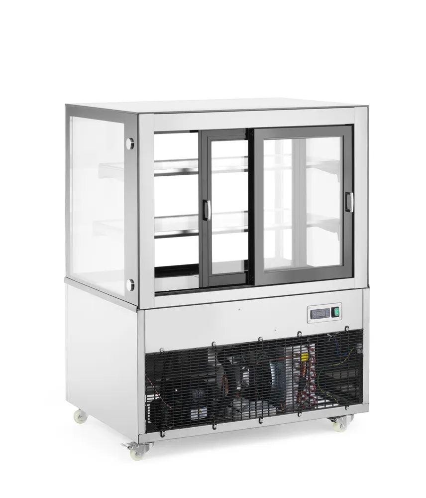 Kühlvitrine mit 2 Regalen, Arktic, 300L, 230V/480W, 994x677x(H)1230mm