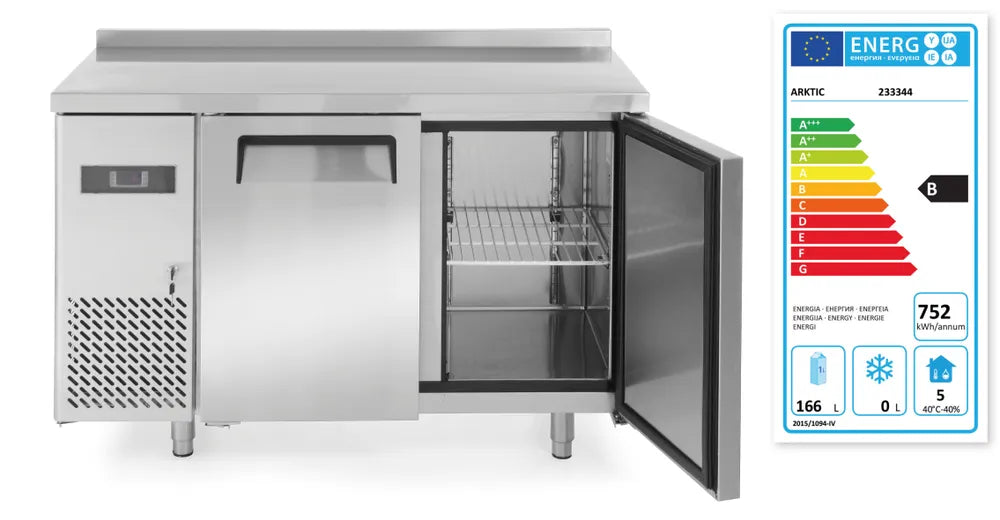 Kühltisch, zweitürig Kitchen Line 220 L, Arktic, Kitchen Line, 166L, 230V/300W, 1200x600x(H)886mm