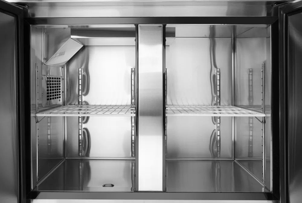 Kühltisch, zweitürig Kitchen Line 220 L, Arktic, Kitchen Line, 166L, 230V/300W, 1200x600x(H)886mm