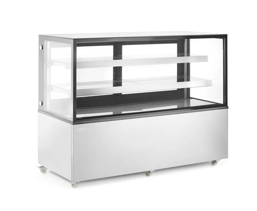 Kühlvitrine mit 2 Regalen, Arktic, 510L, 230V/490W, 1524x677x(H)1230mm
