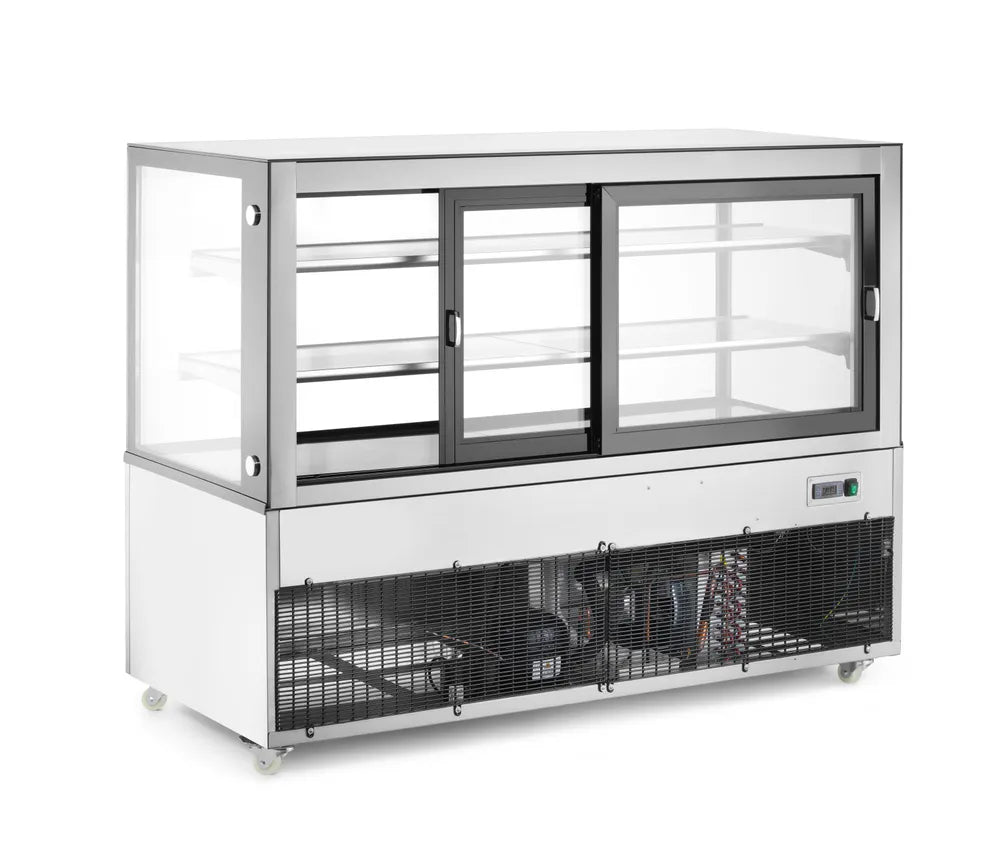 Kühlvitrine mit 2 Regalen, Arktic, 510L, 230V/490W, 1524x677x(H)1230mm