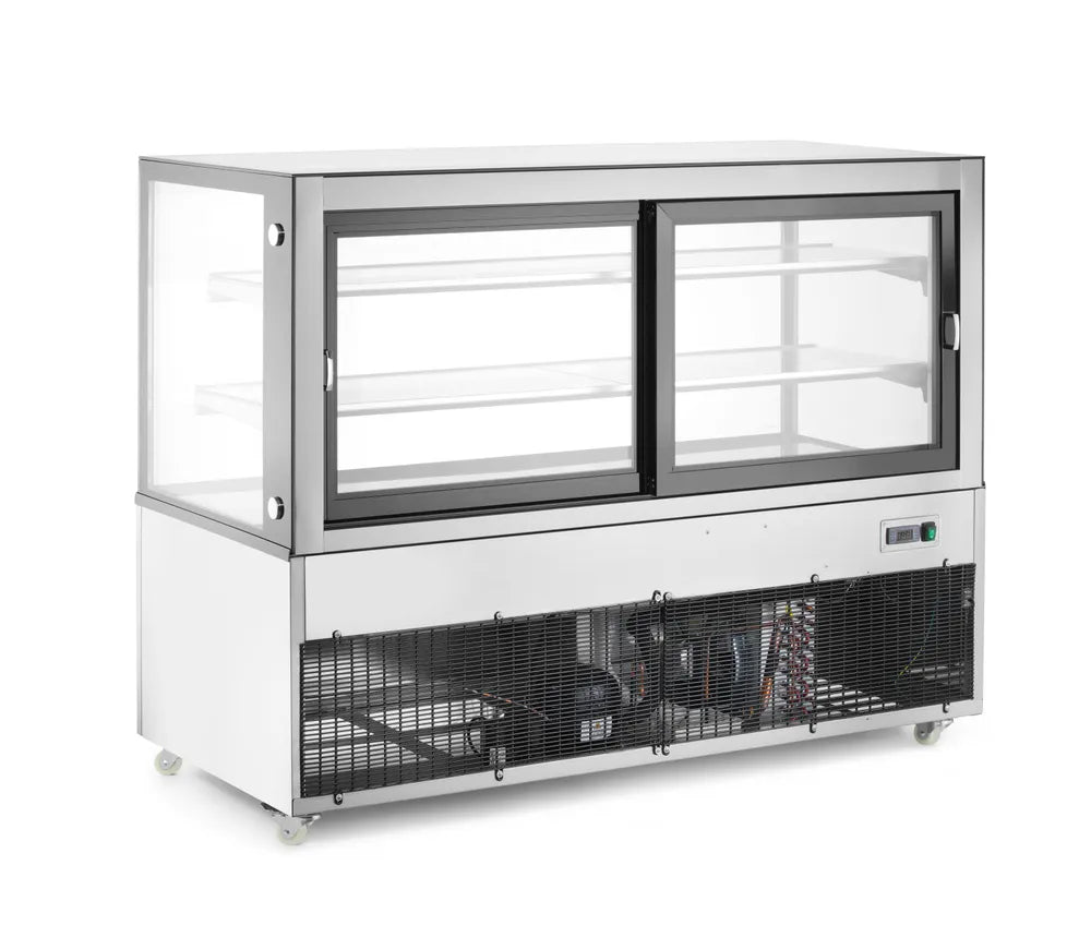 Kühlvitrine mit 2 Regalen, Arktic, 410L, 230V/490W, 1224x677x(H)1230mm