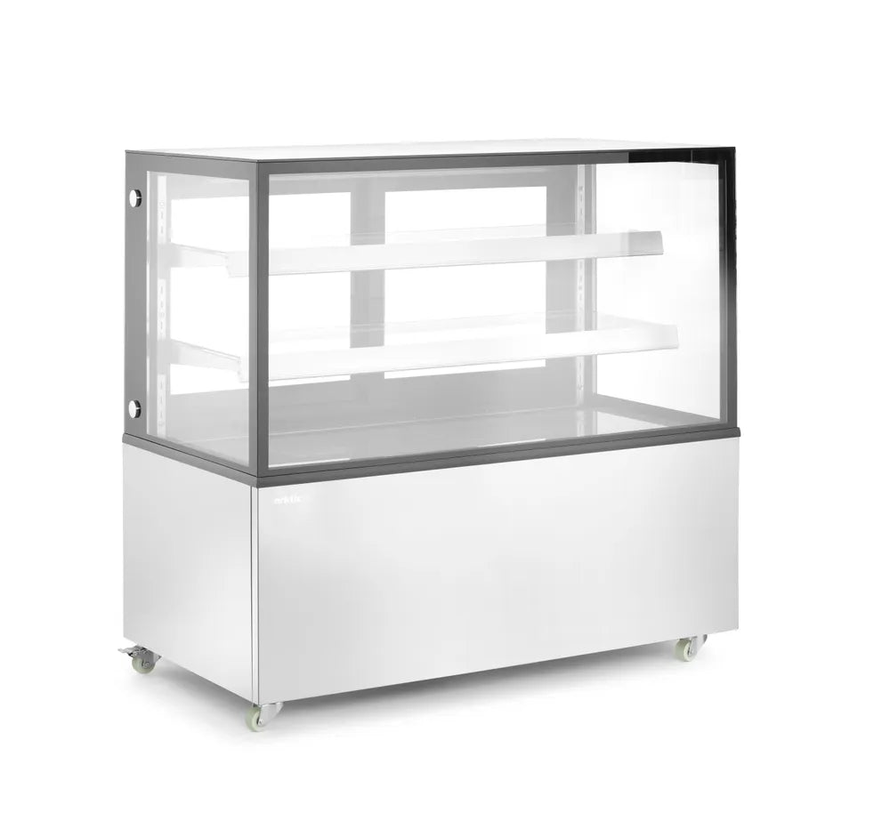 Kühlvitrine mit 2 Regalen, Arktic, 410L, 230V/490W, 1224x677x(H)1230mm