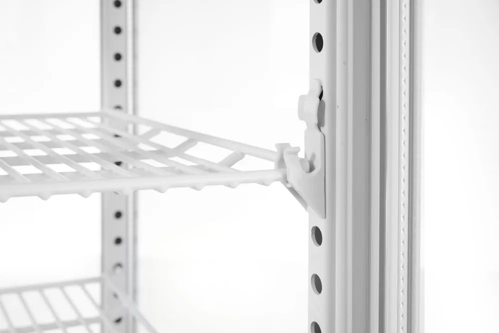 Aufsatz-Kühlvitrine 58 Liter, Arktic, Weiß, 230V/170W, 452x406x(H)830mm