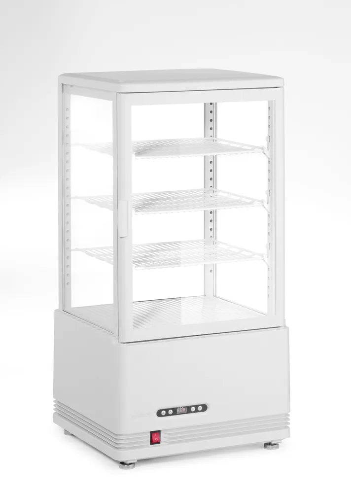 Aufsatz-Kühlvitrine 68 Liter, Arktic, weiß, 230V/170W, 444x397x(H)875mm