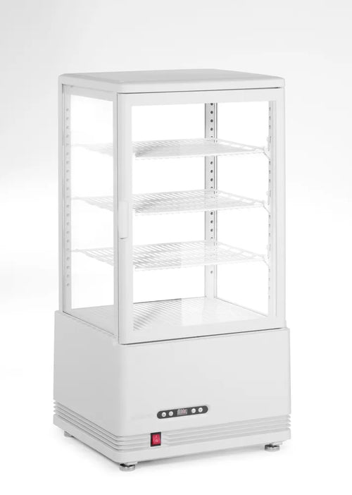 Aufsatz-Kühlvitrine 68 Liter, Arktic, weiß, 230V/170W, 444x397x(H)875mm