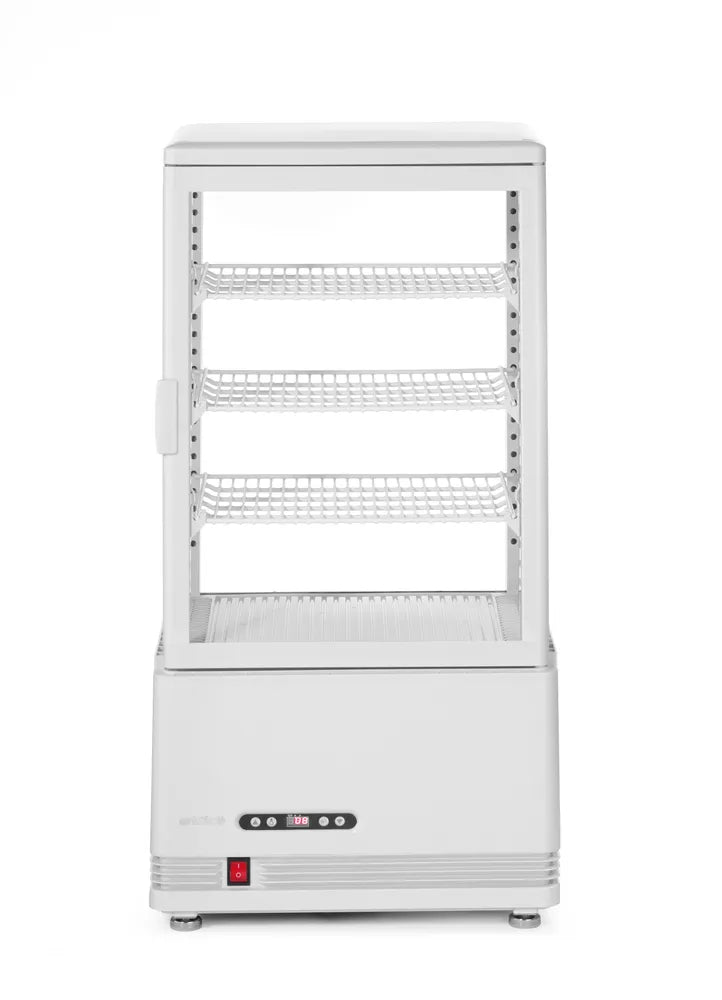 Aufsatz-Kühlvitrine 68 Liter, Arktic, Schwarz, 230V/170W, 444x397x(H)875mm