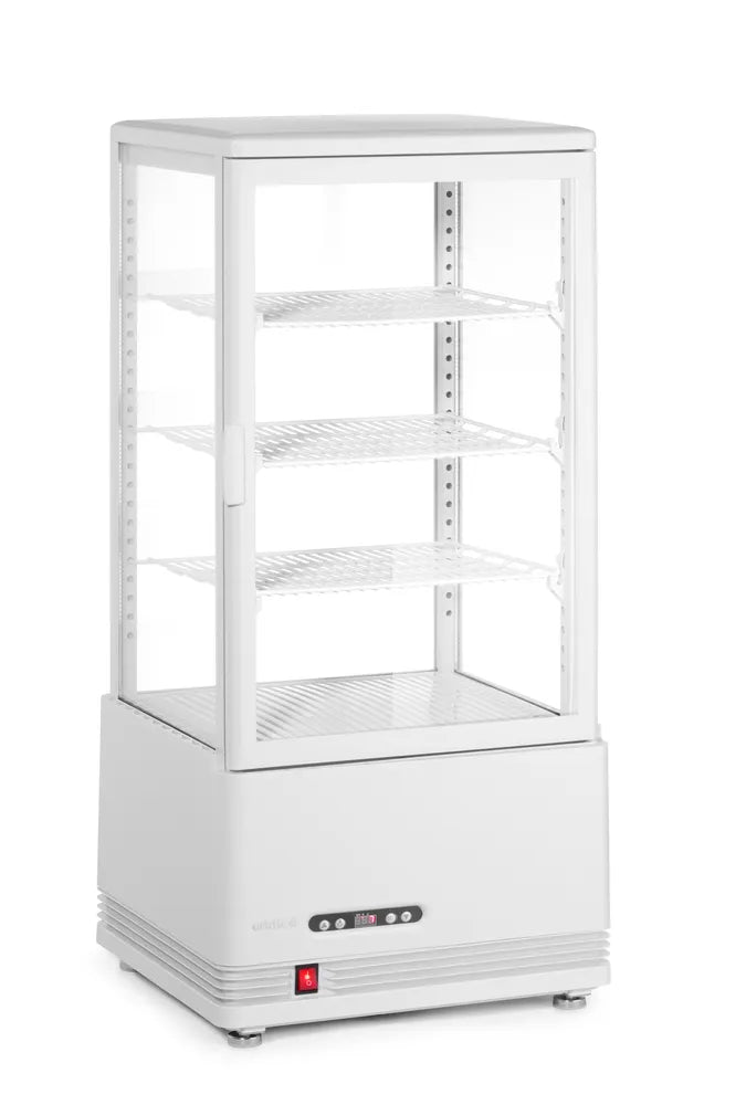 Aufsatz-Kühlvitrine 78 Liter, Arktic, Weiß, 230V/170W, 444x397x(H)940mm