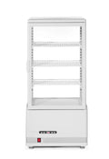 Aufsatz-Kühlvitrine 78 Liter, Arktic, Weiß, 230V/170W, 444x397x(H)940mm