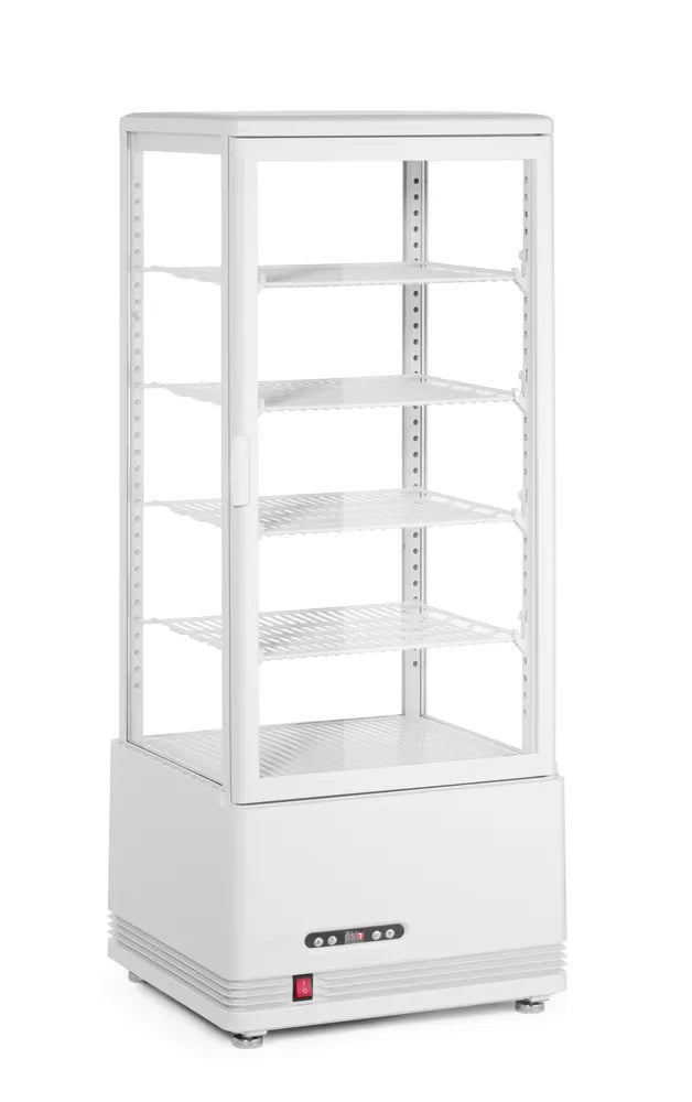 Aufsatz-Kühlvitrine 98 Liter, Arktic, weiß, 230V/210W, 444x397x(H)1100mm