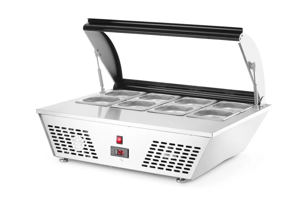 Aufsatz-Salatvitrine , Arktic, 67L, 230V/105W, 775x615x(H)235mm