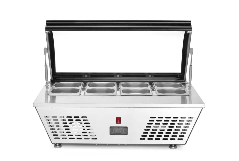 Aufsatz-Salatvitrine , Arktic, 67L, 230V/105W, 775x615x(H)235mm