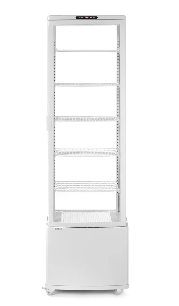 Kühlvitrine 270 Liter, Arktic, Schwarz, 230V/290W, 556x526x(H)1913mm