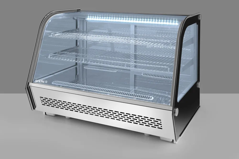 Aufsatz-Kühlvitrine, Arktic, 160L, 230V/160W, 885x570x(H)680mm