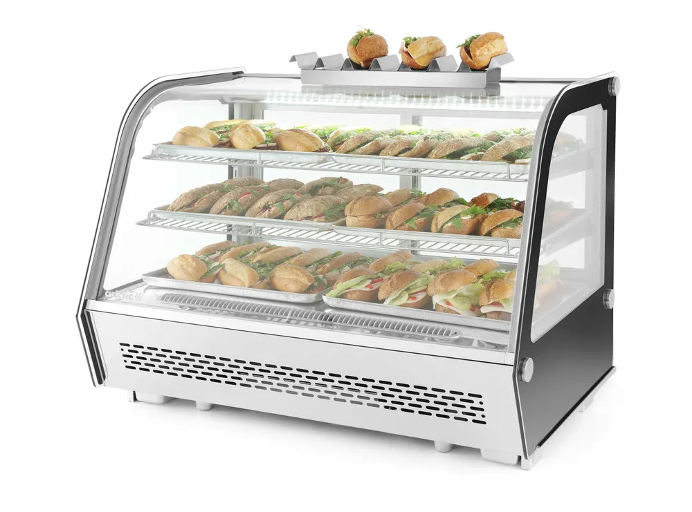 Aufsatz-Kühlvitrine, Arktic, 160L, 230V/160W, 885x570x(H)680mm
