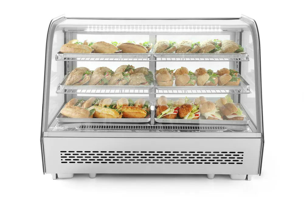 Aufsatz-Kühlvitrine, Arktic, 160L, 230V/160W, 885x570x(H)680mm