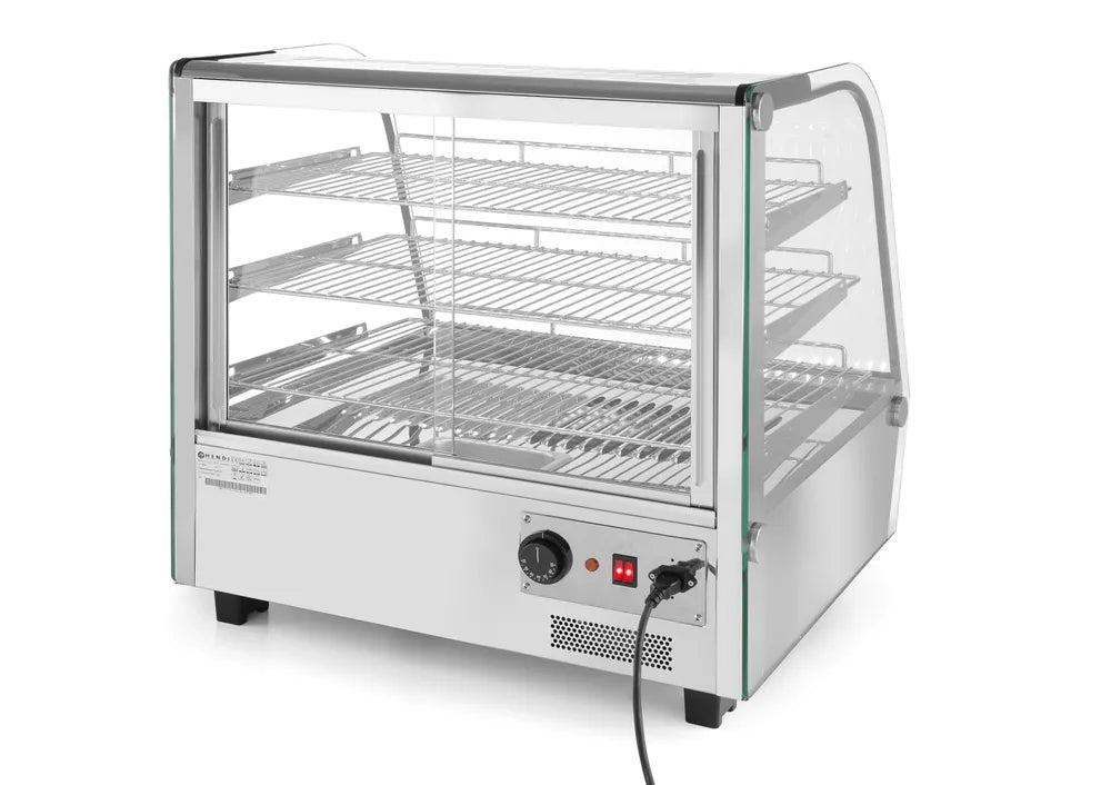 Beheiztes Thekendisplay, HENDI, 120 Liter, 230V/1100W, 685x575x(H)680mm