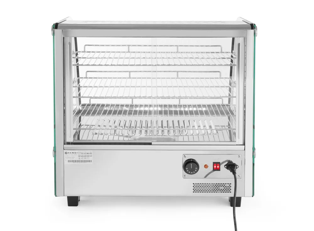 Beheiztes Thekendisplay, HENDI, 120 Liter, 230V/1100W, 685x575x(H)680mm