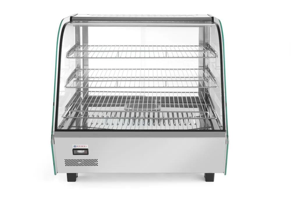Beheiztes Thekendisplay, HENDI, 120 Liter, 230V/1100W, 685x575x(H)680mm