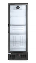 Kühlschrank hinten mit einer Tür, Arktic, 243L, Schwarz, 220-240V/195W, 600x530x(H)1820mm