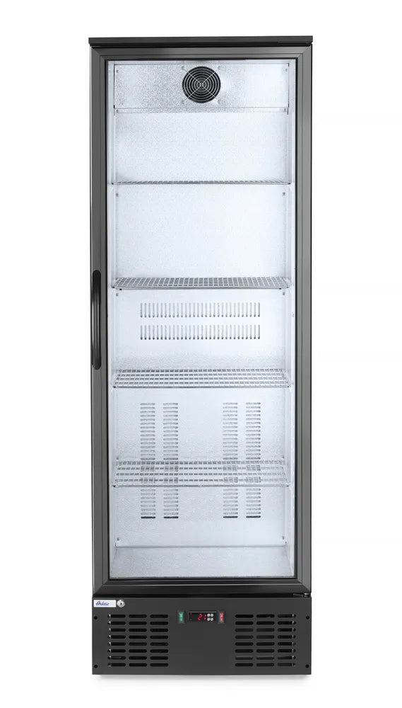 Kühlschrank hinten mit einer Tür, Arktic, 243L, Schwarz, 220-240V/195W, 600x530x(H)1820mm
