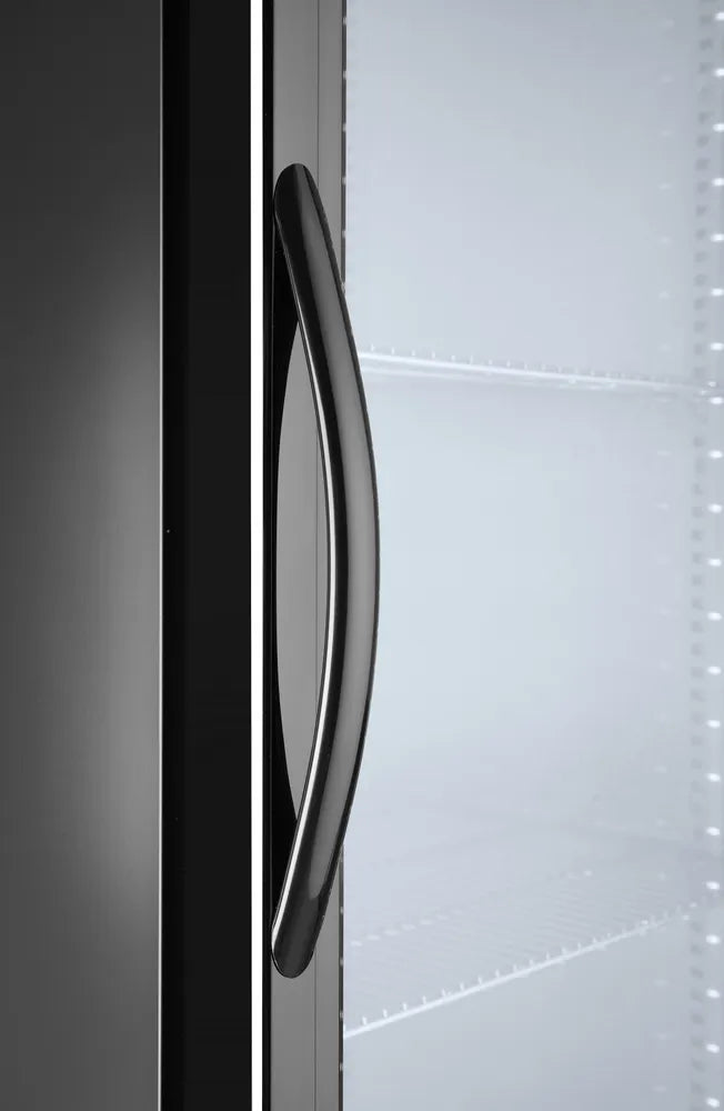 Kühlschrank hinten mit einer Tür, Arktic, 243L, Schwarz, 220-240V/195W, 600x530x(H)1820mm